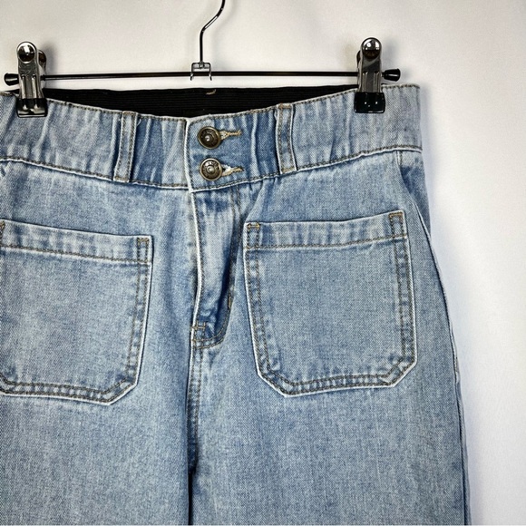 Boutique Alto Light Blue Wash High Rise Bootcut Jeans 4 - Picture 3 of 4